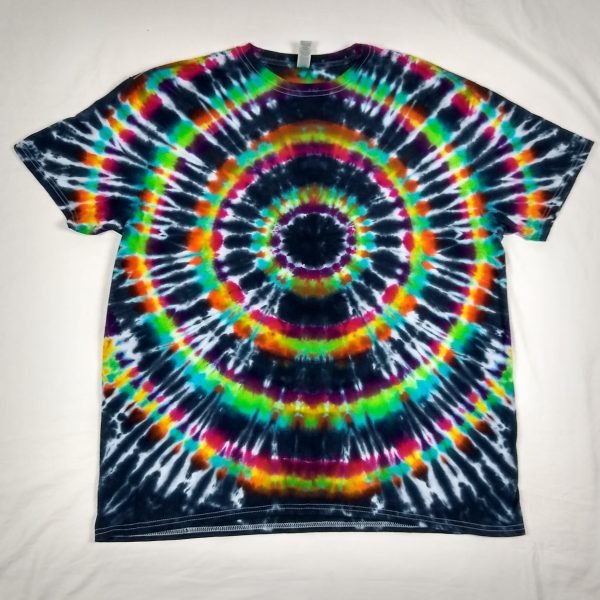 black tie dye tshirt